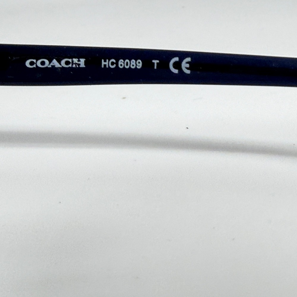 Coach HC 6089 5474 Denim Taupe Glitter Gradient Eyeglasses 51-16-135 HC6089 - Picture 6 of 7